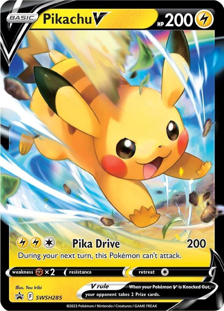 Pikachu V SWSH285 (SWSH: Sword & Shield Promo Cards)  - Holofoil | Good Games Adelaide SA