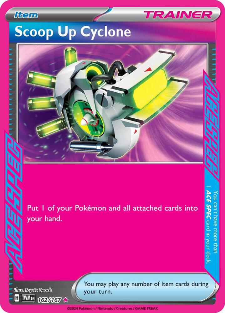 Scoop Up Cyclone 162/167 (SV06: Twilight Masquerade)  - Holofoil | Good Games Adelaide SA