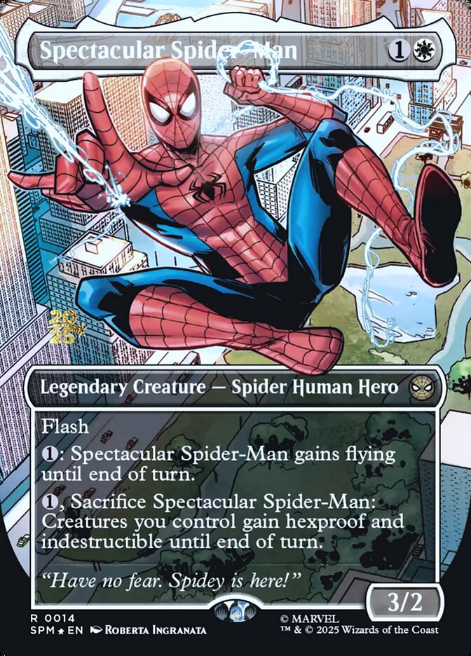Spectacular Spider-Man 14 (Prerelease Cards)  - Foil | Good Games Adelaide SA