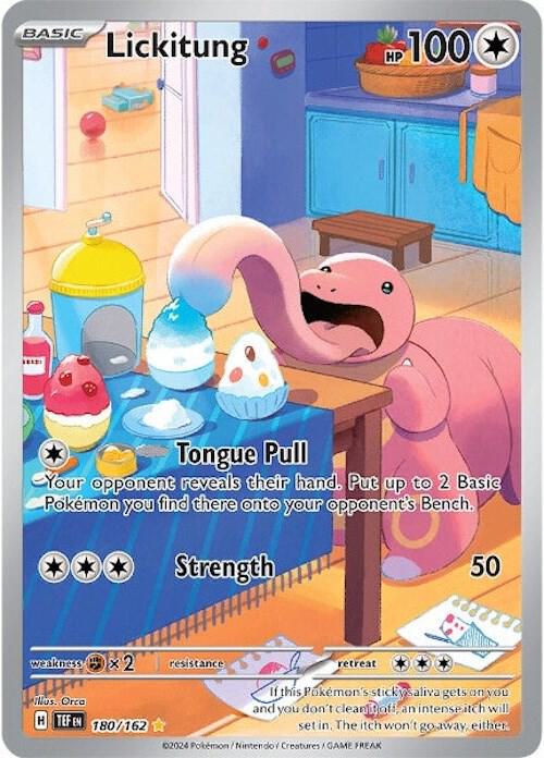 Lickitung 180/162 (SV05: Temporal Forces)  - Holofoil | Good Games Adelaide SA