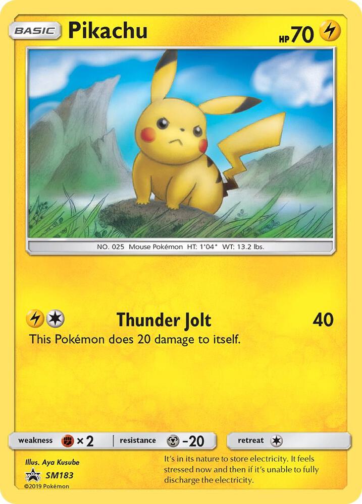 Pikachu SM183 (SM Promos)  - Holofoil | Good Games Adelaide SA