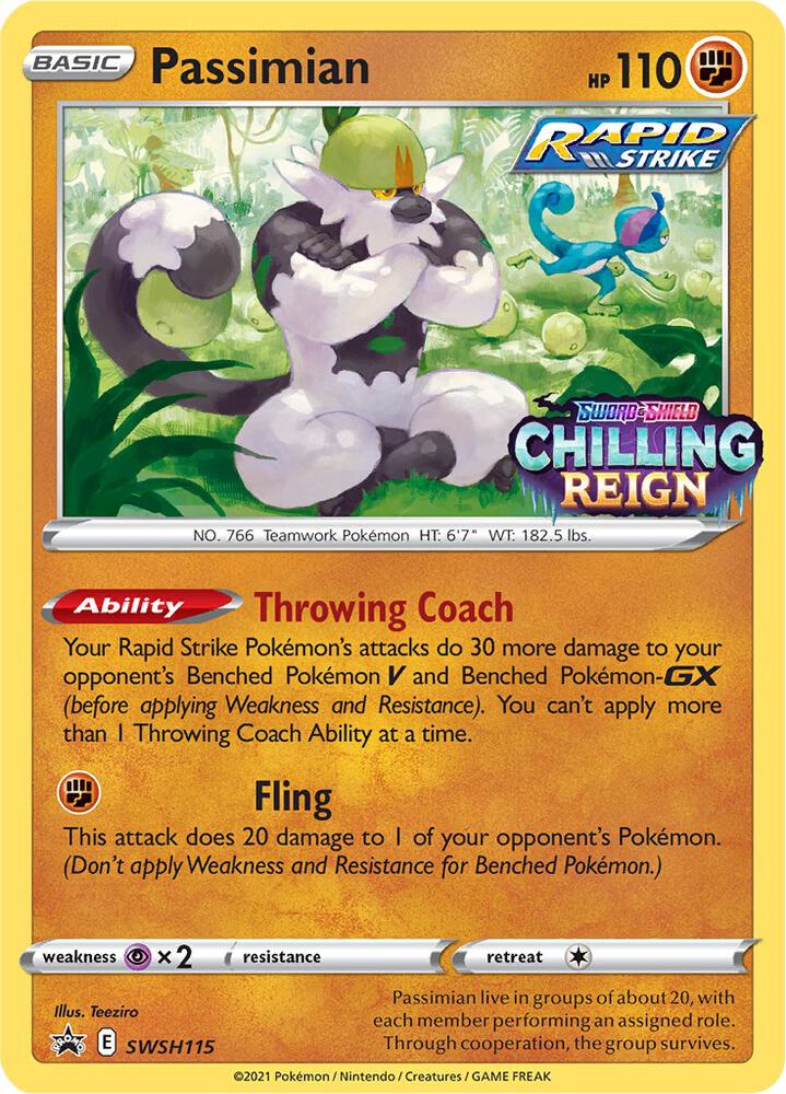 Passimian Prerelease SWSH115 (SWSH: Sword & Shield Promo Cards)  - Holofoil | Good Games Adelaide SA