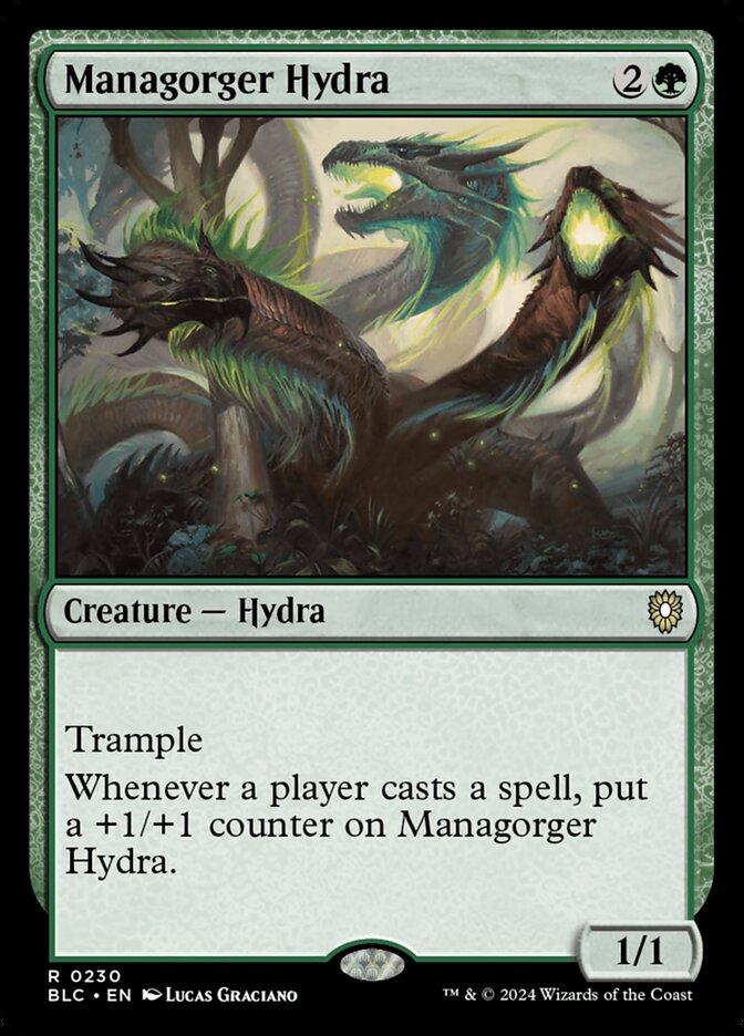 Managorger Hydra 230 (Commander: Bloomburrow)  | Good Games Adelaide SA