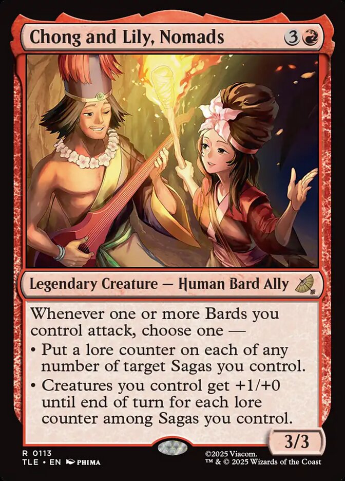 Chong and Lily, Nomads 113 (Avatar: The Last Airbender: Eternal-Legal)  - Foil | Good Games Adelaide SA