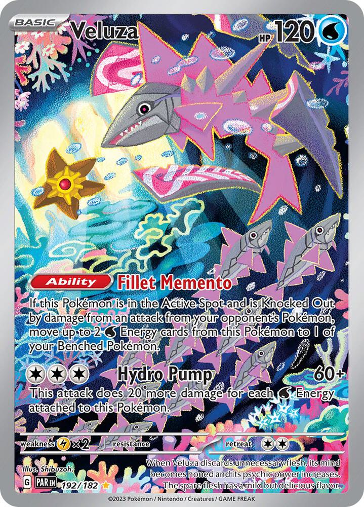 Veluza 192/182 (SV04: Paradox Rift)  - Holofoil | Good Games Adelaide SA
