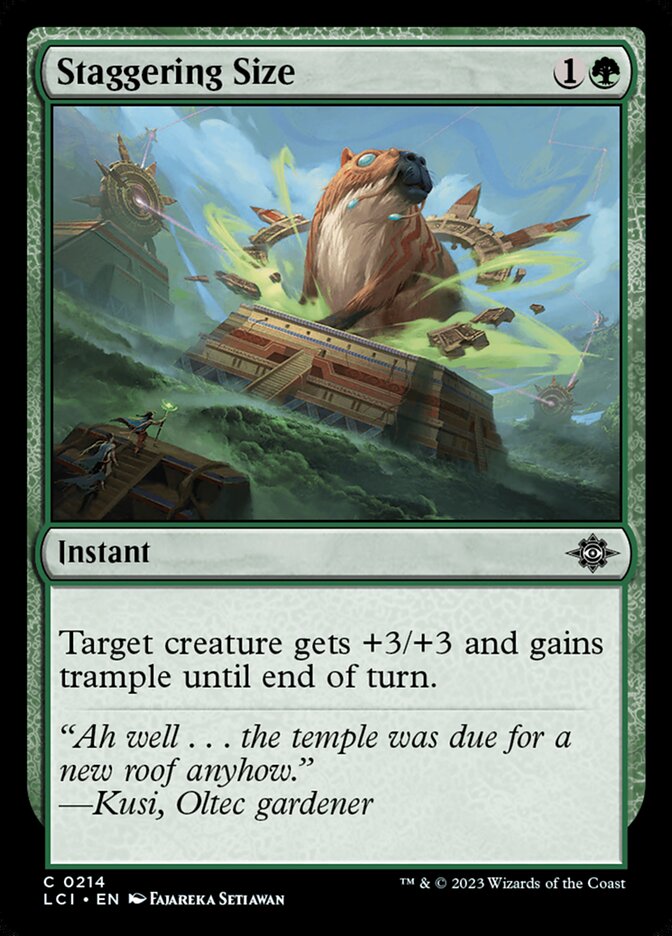 Staggering Size 214 (The Lost Caverns of Ixalan)  | Good Games Adelaide SA