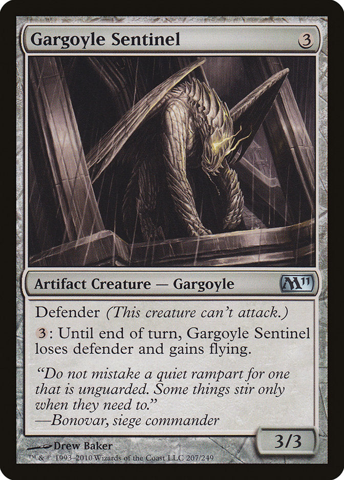 Gargoyle Sentinel 207 (Magic 2011 (M11))  - Foil | Good Games Adelaide SA