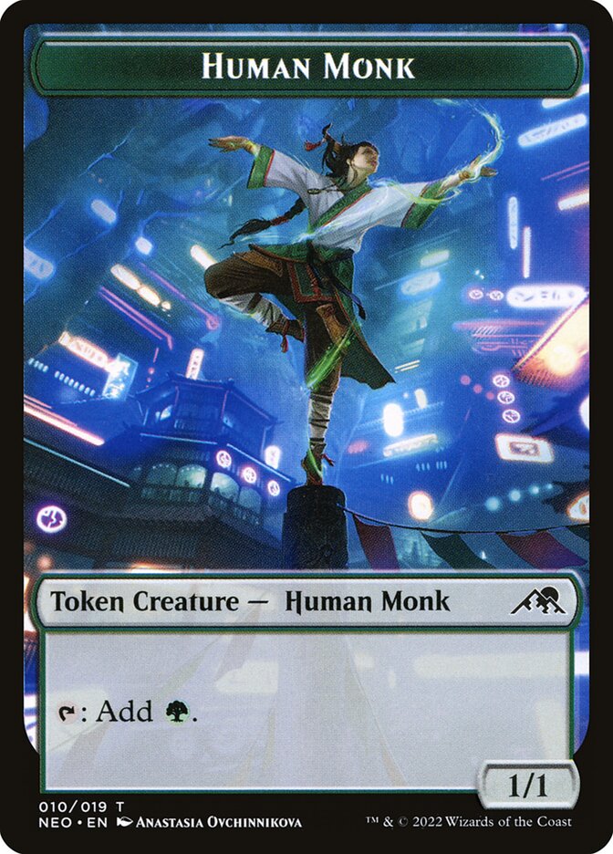 Human Monk 10 (Kamigawa: Neon Dynasty)  | Good Games Adelaide SA