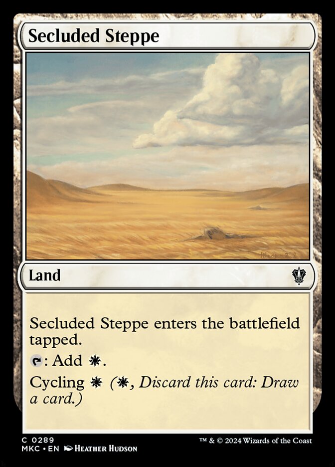 Secluded Steppe 289 (Commander: Murders at Karlov Manor)  | Good Games Adelaide SA