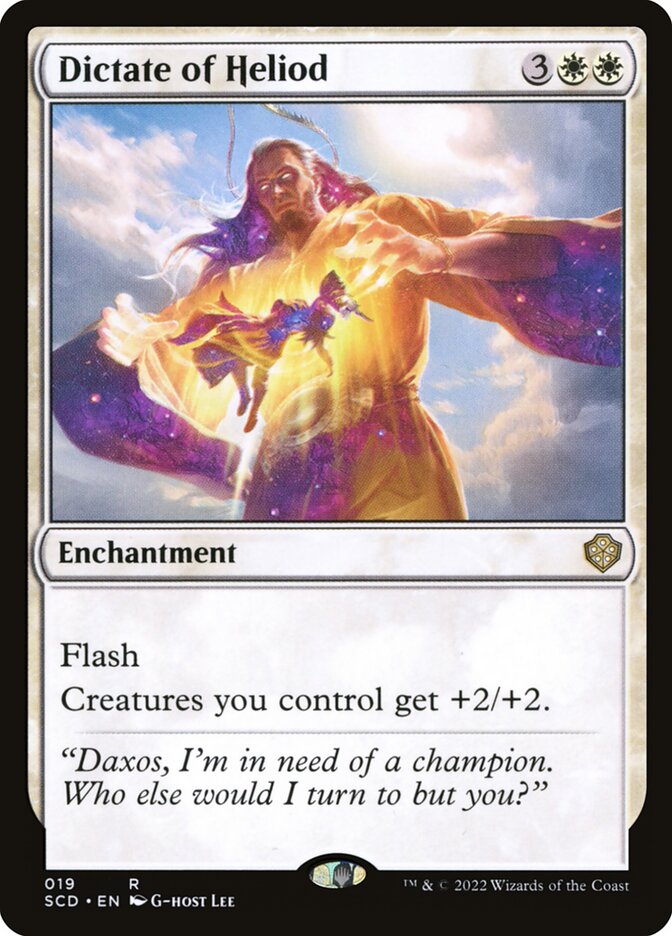 Dictate of Heliod 19 (Starter Commander Decks)  | Good Games Adelaide SA