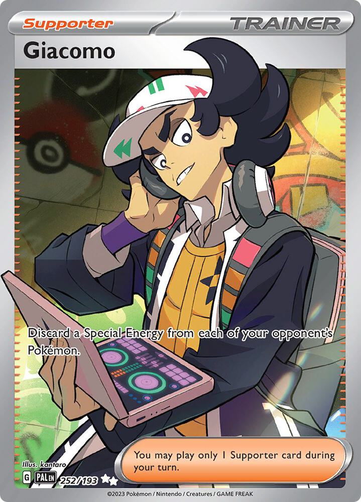 Giacomo 252/193 (SV02: Paldea Evolved)  - Holofoil | Good Games Adelaide SA