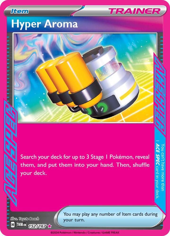 Hyper Aroma 152/167 (SV06: Twilight Masquerade)  - Holofoil | Good Games Adelaide SA