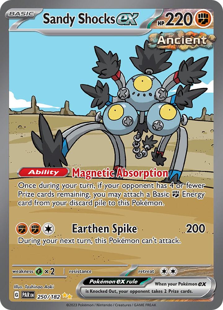 Sandy Shocks ex 250/182 (SV04: Paradox Rift)  - Holofoil | Good Games Adelaide SA