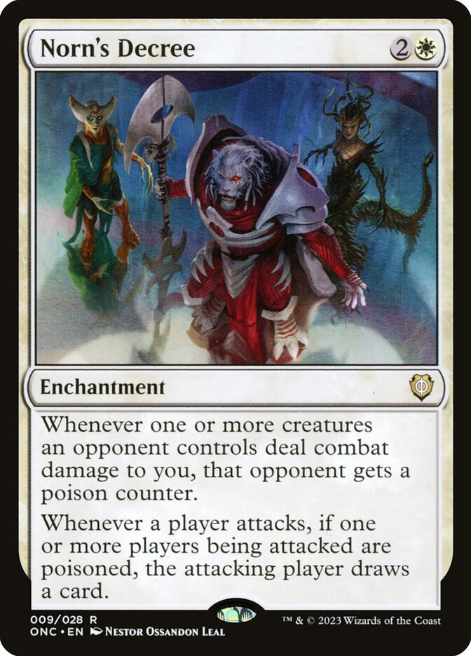 Norn's Decree 9 (Commander: Phyrexia: All Will Be One)  | Good Games Adelaide SA