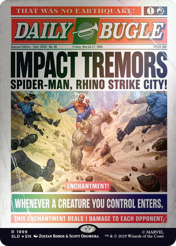 Impact Tremors 1999 Rainbow Foil 1999 (Secret Lair Drop Series)  - Foil | Good Games Adelaide SA