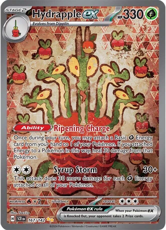 Hydrapple ex 167/142 (SV07: Stellar Crown)  - Holofoil | Good Games Adelaide SA