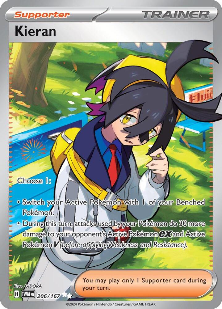 Kieran 206/167 (SV06: Twilight Masquerade)  - Holofoil | Good Games Adelaide SA