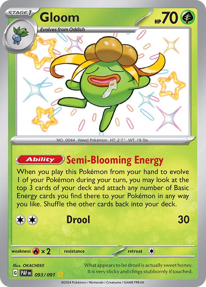 Gloom 093/091 (SV: Paldean Fates)  - Holofoil | Good Games Adelaide SA