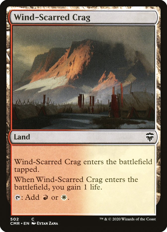Wind-Scarred Crag 502 (Commander Legends)  | Good Games Adelaide SA