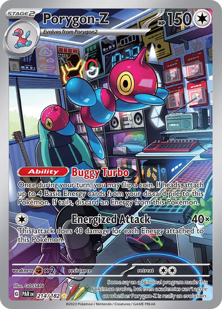 Porygon Z 214/182 (SV04: Paradox Rift)  - Holofoil | Good Games Adelaide SA