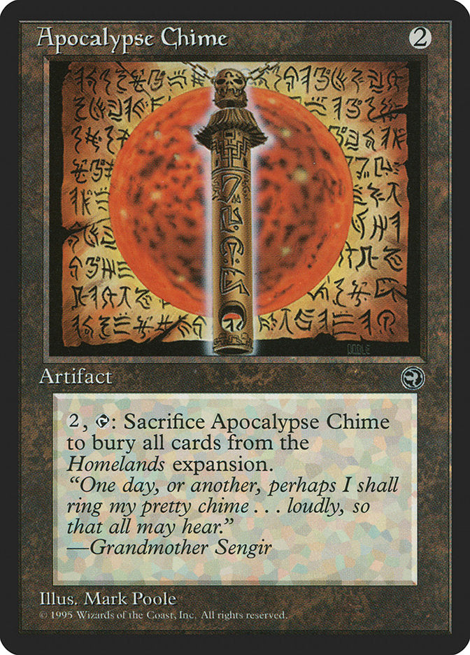 Apocalypse Chime  (Homelands)  | Good Games Adelaide SA