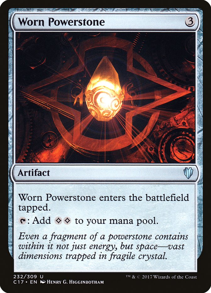 Worn Powerstone 232 (Commander 2017)  | Good Games Adelaide SA