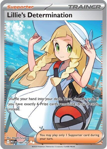 Lillie's Determination 169/132 (ME01: Mega Evolution)  - Holofoil | Good Games Adelaide SA