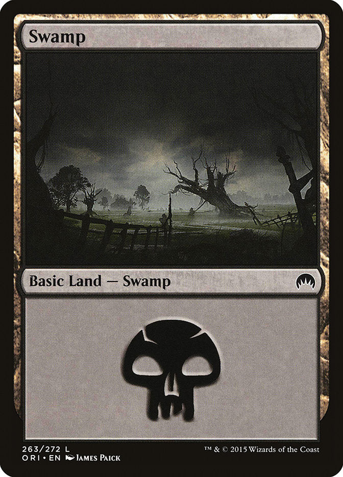 Swamp 263 (Magic Origins)  - Foil | Good Games Adelaide SA