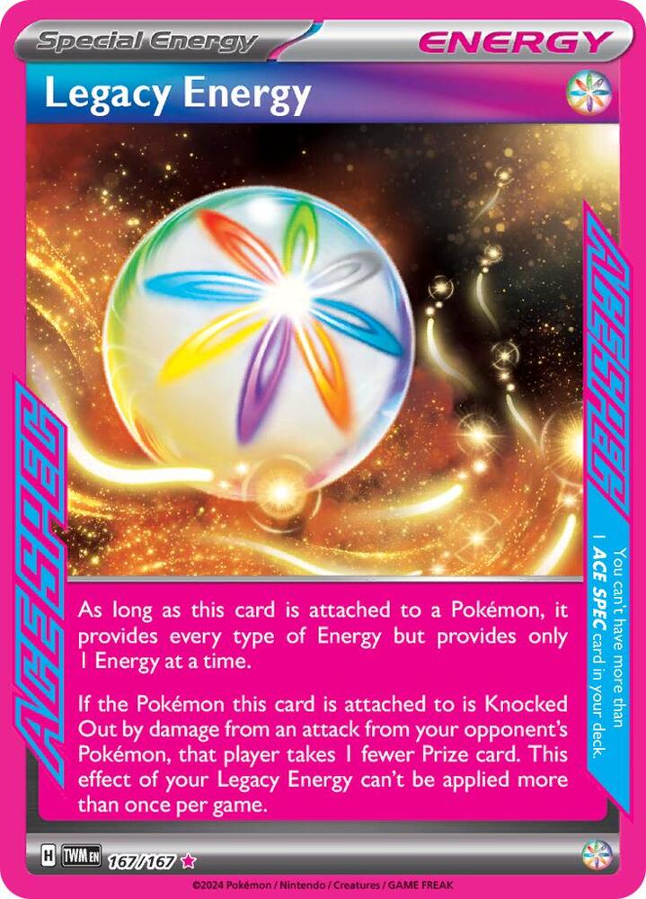 Legacy Energy 167/167 (SV06: Twilight Masquerade)  - Holofoil | Good Games Adelaide SA