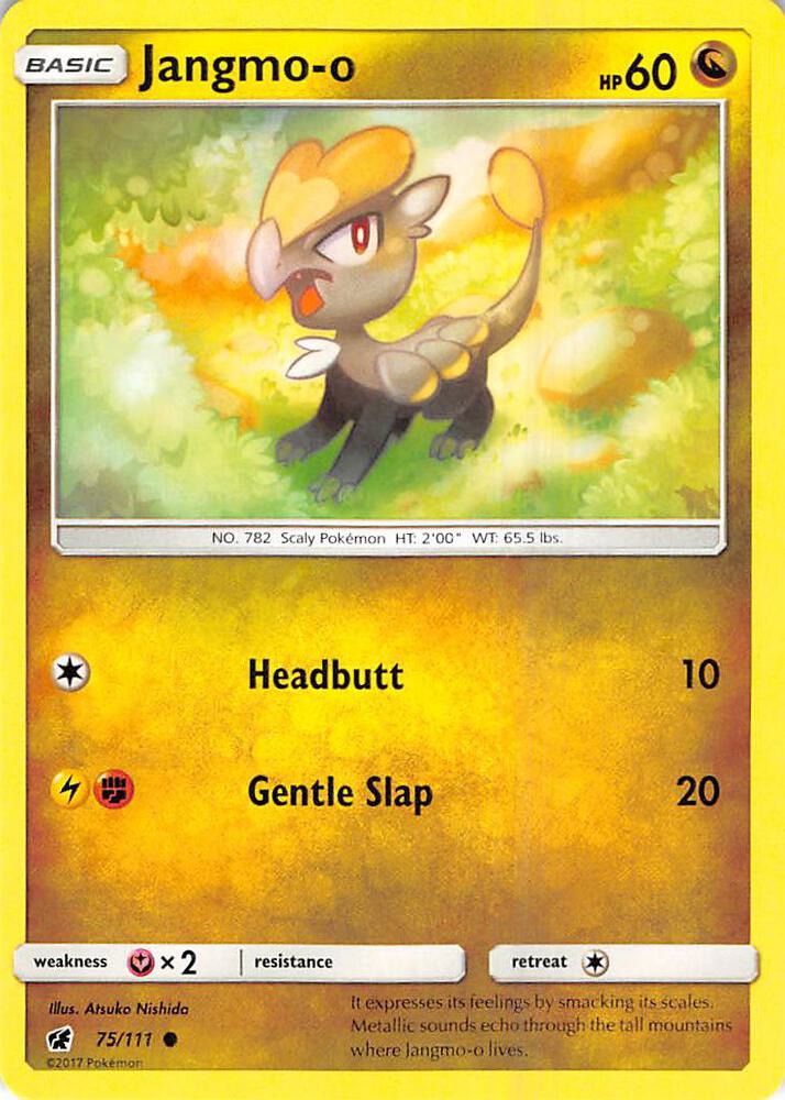 Jangmo-o 75/111 (SM - Crimson Invasion)  | Good Games Adelaide SA