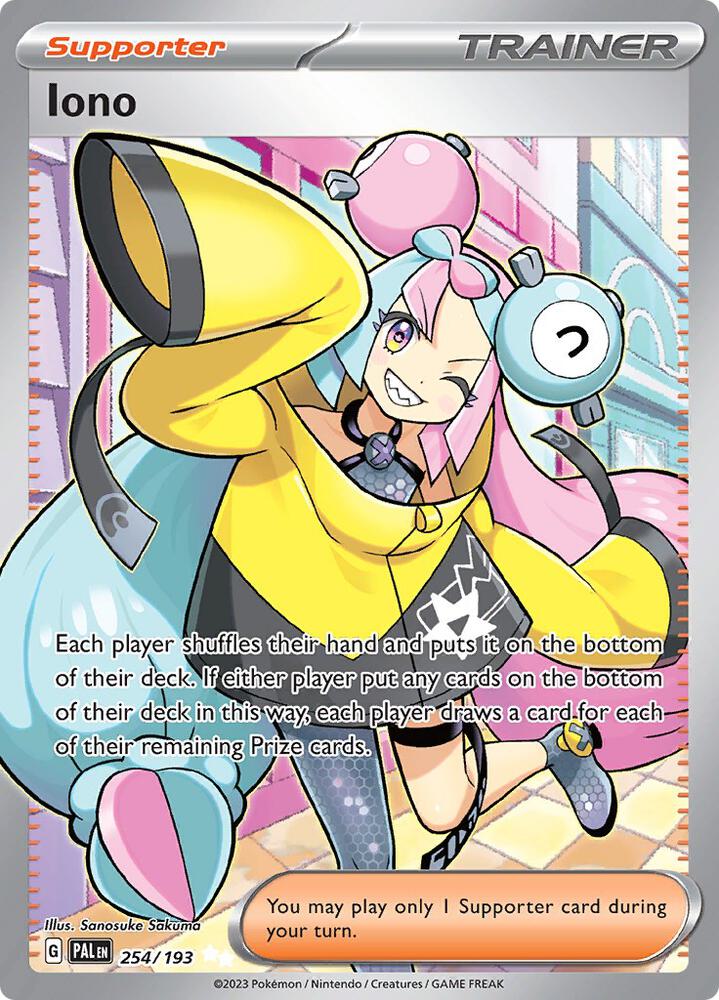 Iono 254/193 (SV02: Paldea Evolved)  - Holofoil | Good Games Adelaide SA
