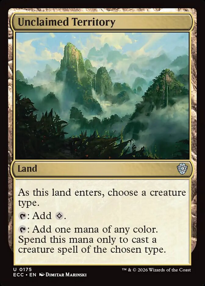 Unclaimed Territory 175 (Commander: Lorwyn Eclipsed)  | Good Games Adelaide SA