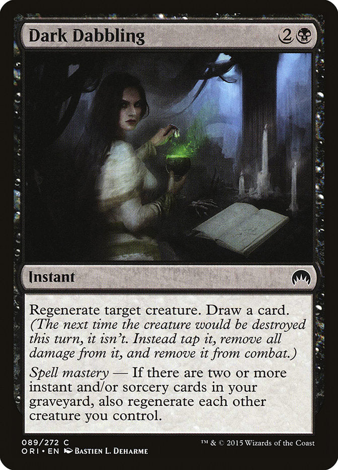 Dark Dabbling 89 (Magic Origins)  - Foil | Good Games Adelaide SA