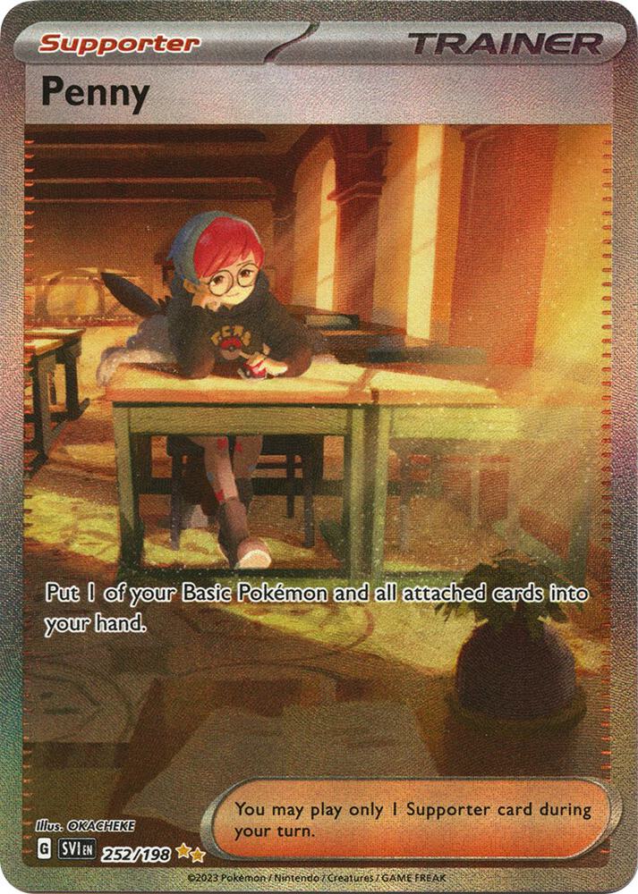 Penny 252 198 252/198 (SV01: Scarlet & Violet Base Set)  - Holofoil | Good Games Adelaide SA