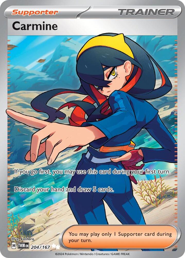 Carmine 204/167 (SV06: Twilight Masquerade)  - Holofoil | Good Games Adelaide SA