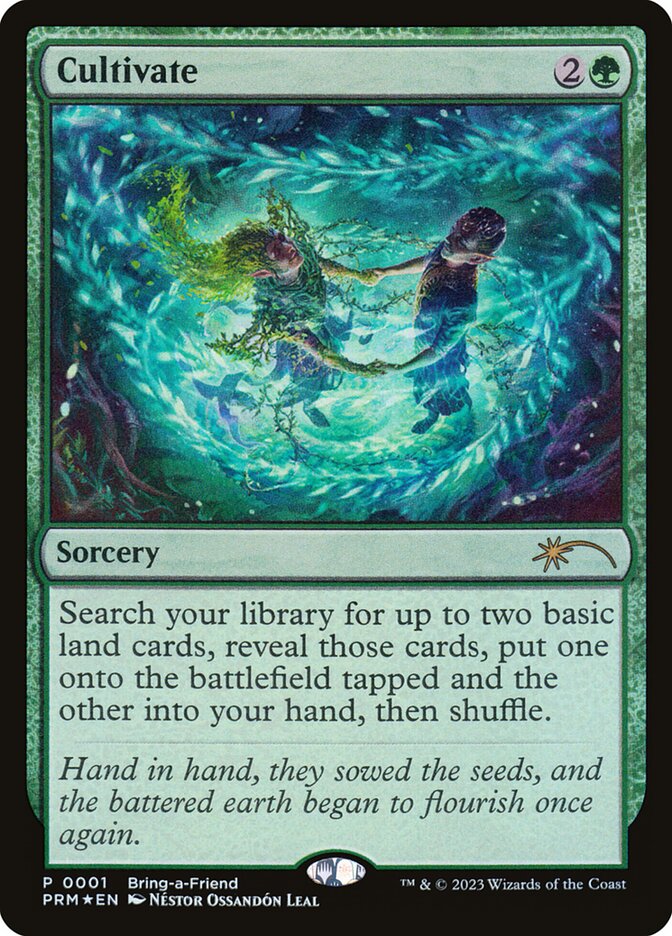 Cultivate Bring a Friend Promo 1 (Unique and Miscellaneous Promos)  - Foil | Good Games Adelaide SA