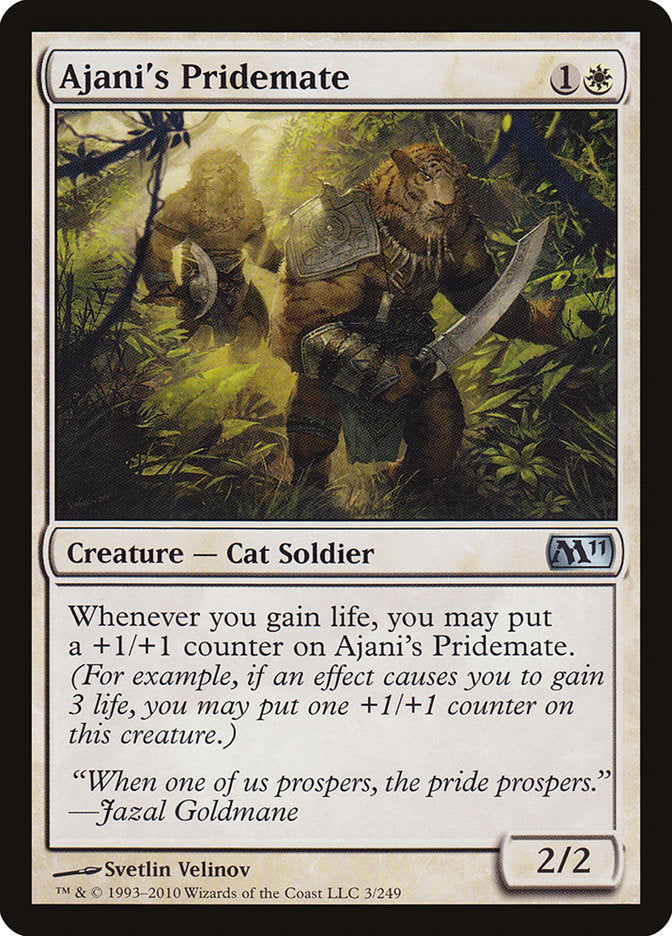 Ajani's Pridemate 3 (Magic 2011 (M11))  | Good Games Adelaide SA
