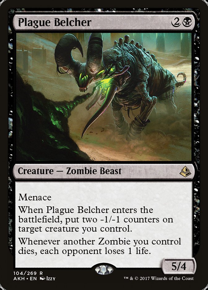 Plague Belcher 104 (Amonkhet)  - Foil | Good Games Adelaide SA