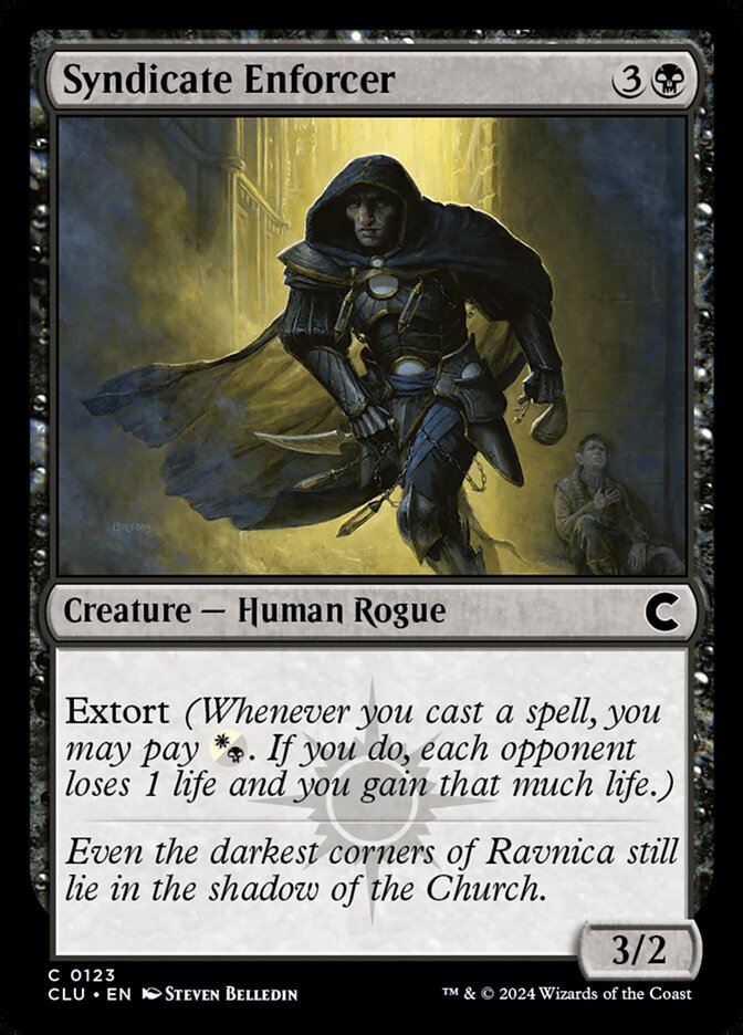 Syndicate Enforcer 123 (Ravnica: Clue Edition)  | Good Games Adelaide SA