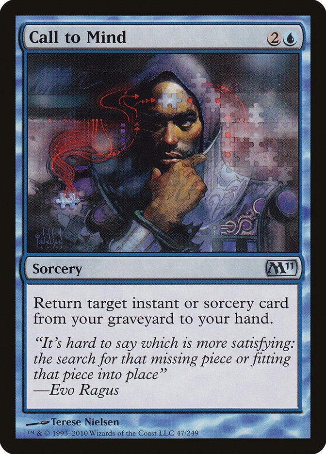 Call to Mind 47 (Magic 2011 (M11))  - Foil | Good Games Adelaide SA