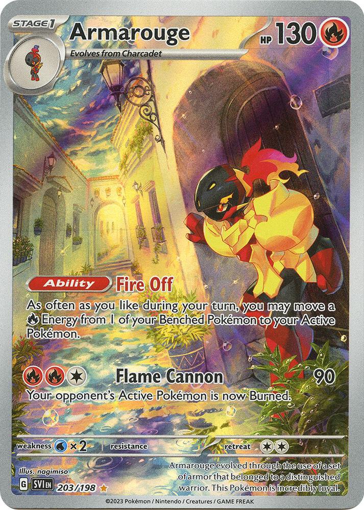 Armarouge 203 198 203/198 (SV01: Scarlet & Violet Base Set)  - Holofoil | Good Games Adelaide SA