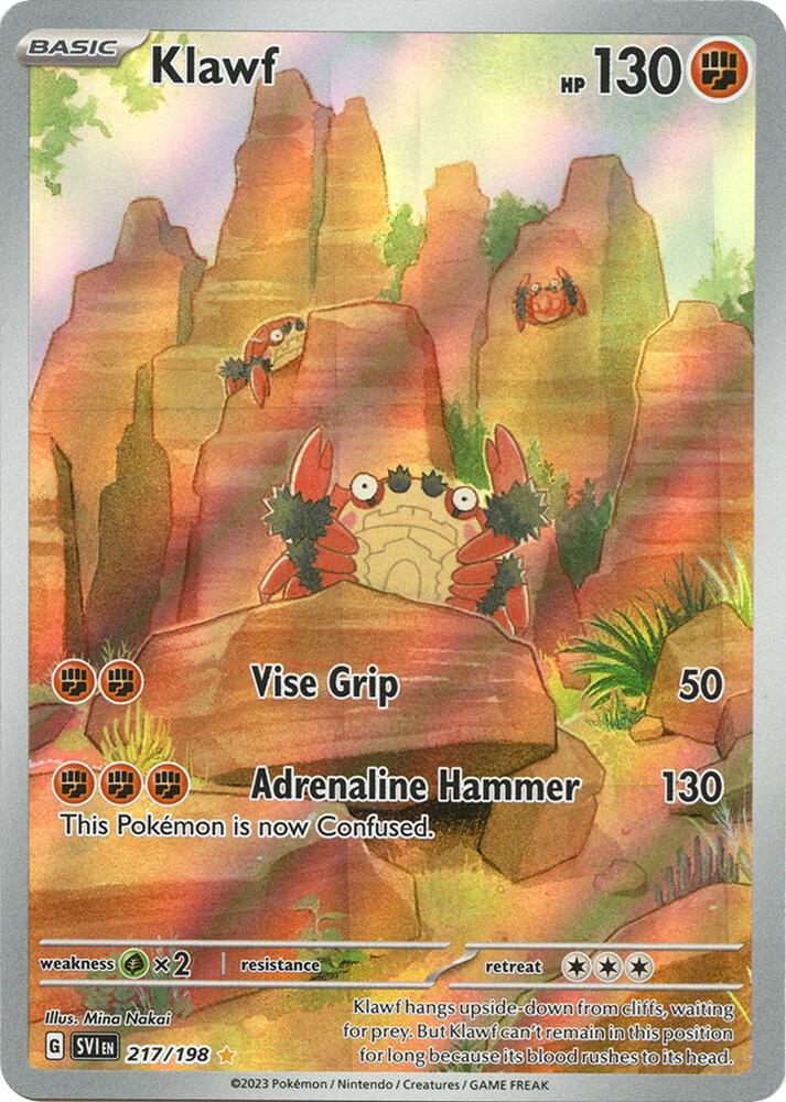 Klawf 217 198 217/198 (SV01: Scarlet & Violet Base Set)  - Holofoil | Good Games Adelaide SA