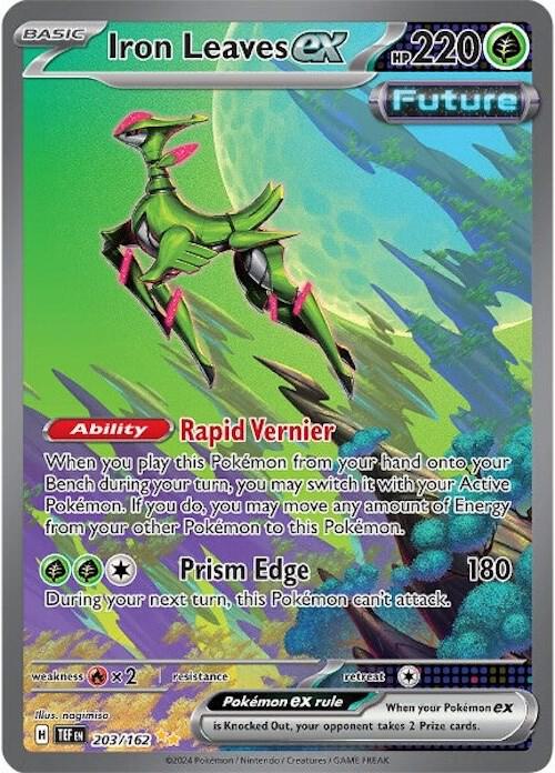 Iron Leaves ex 203/162 (SV05: Temporal Forces)  - Holofoil | Good Games Adelaide SA