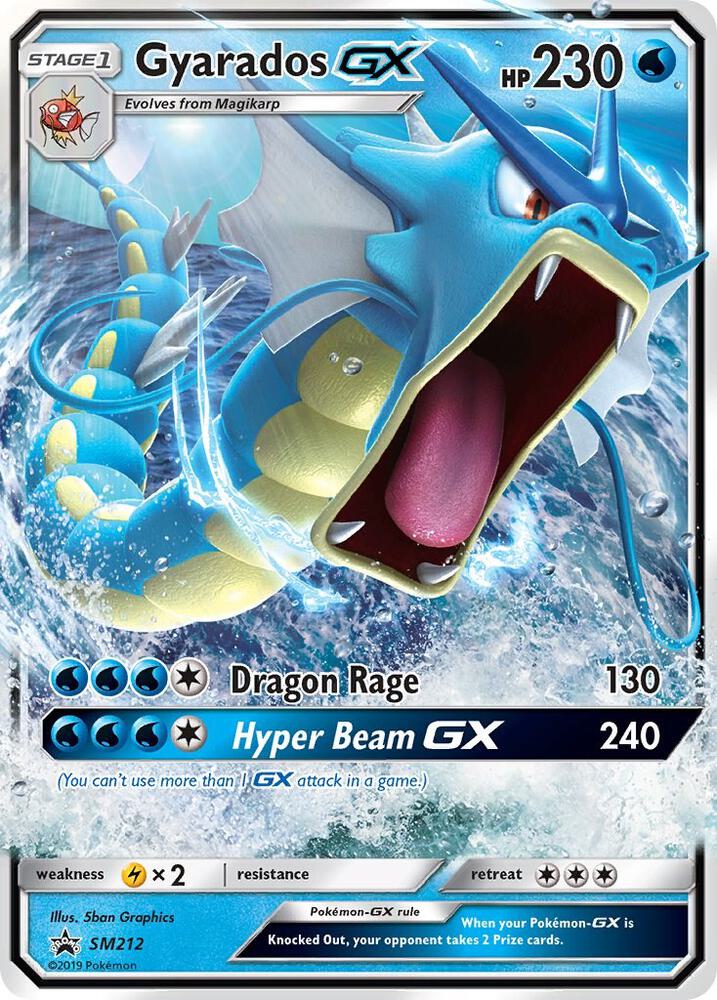 Gyarados GX SM212 (SM Promos)  - Holofoil | Good Games Adelaide SA