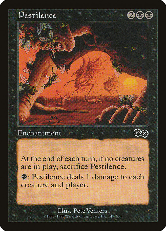 Pestilence 147 (Urza's Saga)  | Good Games Adelaide SA