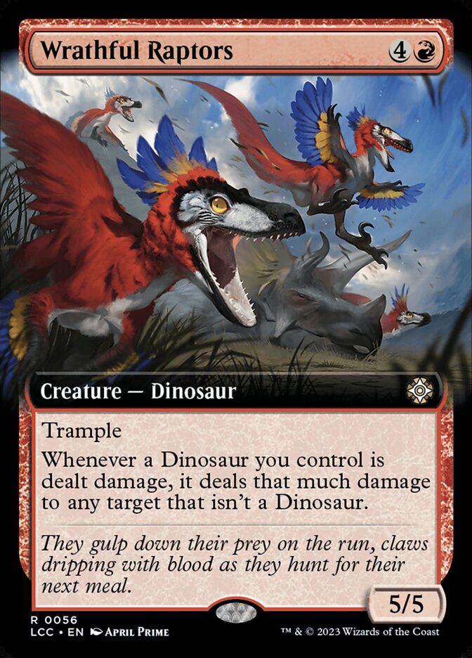Wrathful Raptors 56 (Commander: The Lost Caverns of Ixalan)  | Good Games Adelaide SA