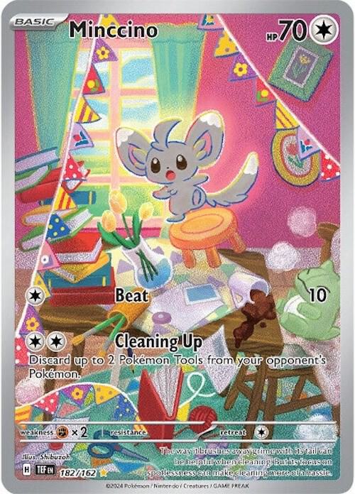 Minccino 182/162 (SV05: Temporal Forces)  - Holofoil | Good Games Adelaide SA