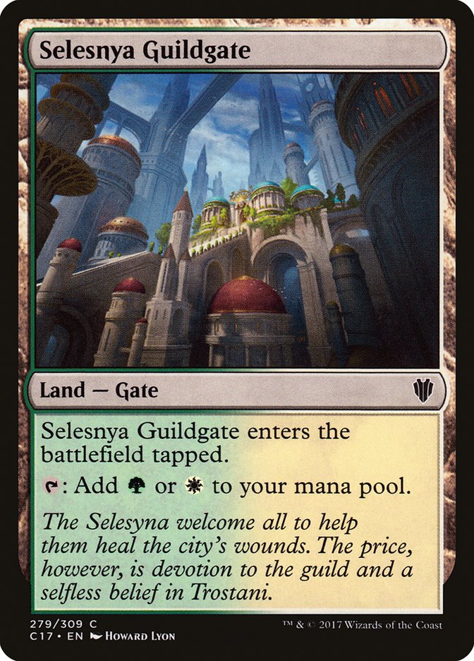 Selesnya Guildgate 279 (Commander 2017)  | Good Games Adelaide SA