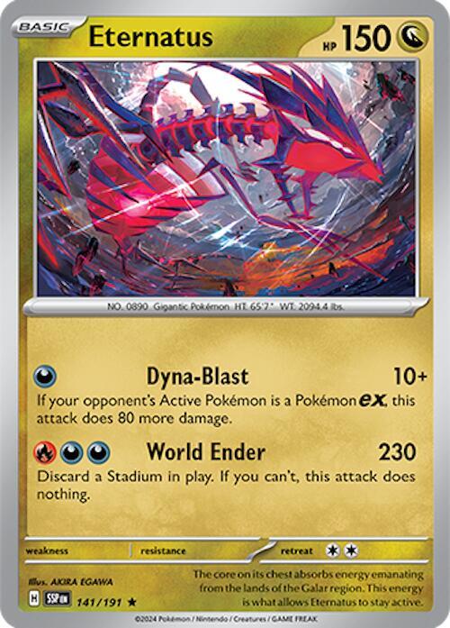 Eternatus 141/191 (SV08: Surging Sparks)  - Holofoil | Good Games Adelaide SA