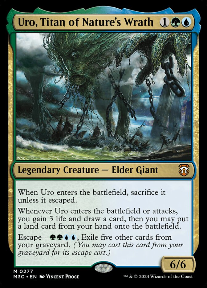 Uro, Titan of Nature's Wrath 277 (Commander: Modern Horizons 3)  | Good Games Adelaide SA